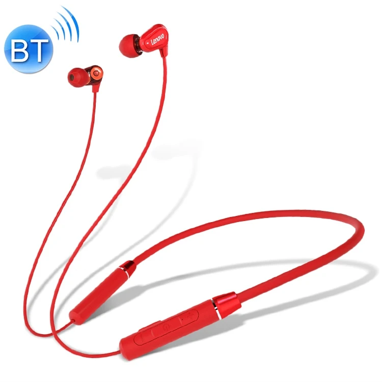 

Original IPX5 Lenovo HE08 china Earphones auriculares headset earbud Wireless headphone Neckband Sport BT 5.0 audifonos earphone