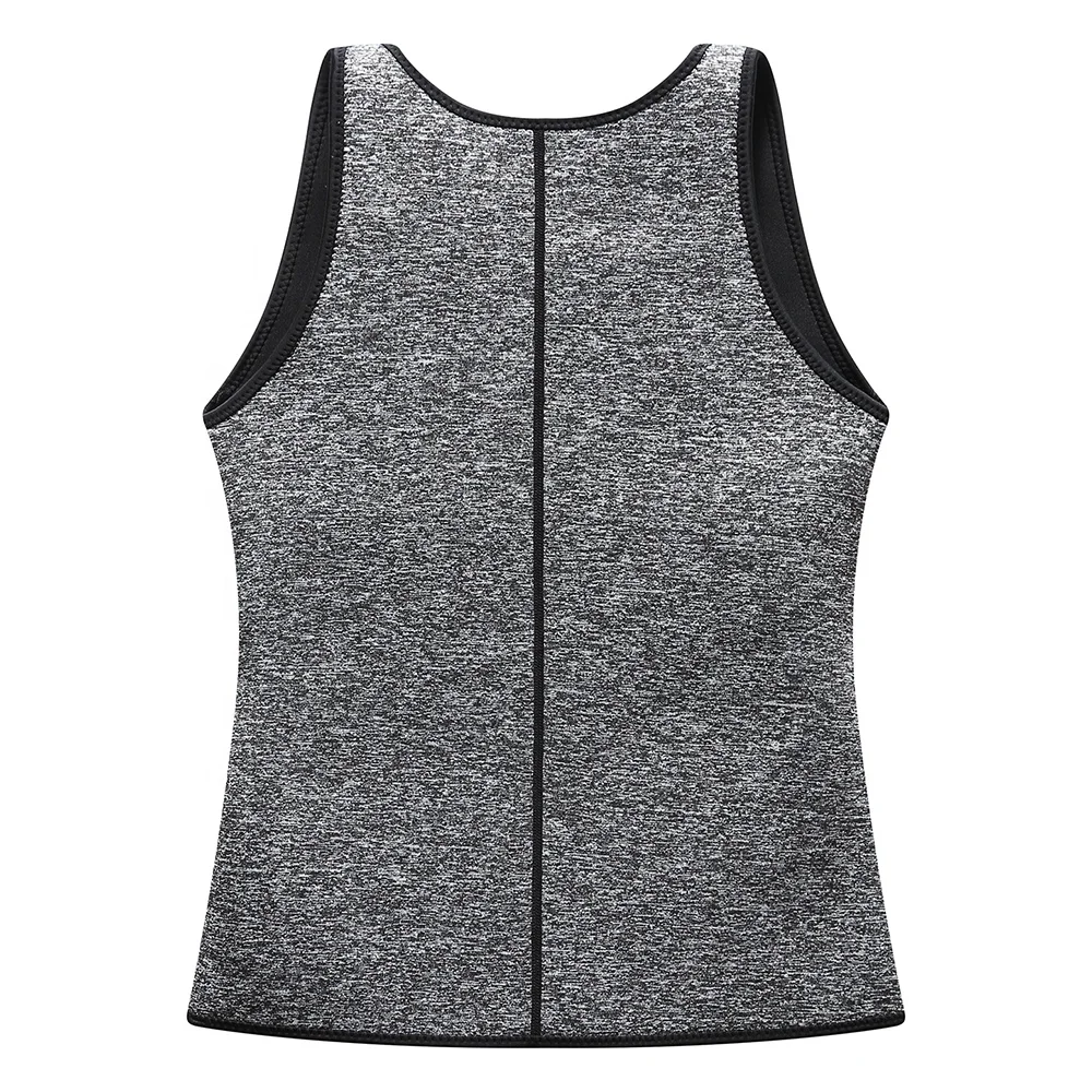 

Custom Waist Trainer Vest Workout Exercise Sweat Sauna Tank Tops For Weight Loss Body Shaper Shirt