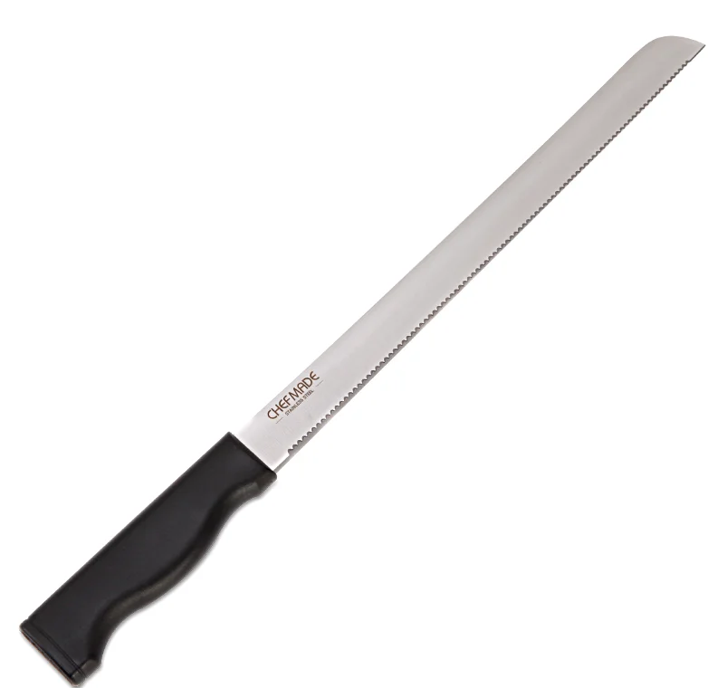 

CHEFMADE Kitchen Bread Roast Knives Baking Tool 12inch 12" Stainless Steel S/S Bread Knife