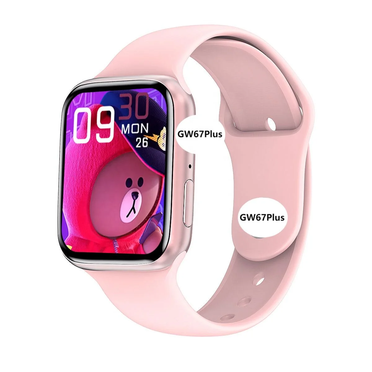 

Dropshipping GW67Plus reloj smart watch Support call Sleep monitoring music series 7 smart watch GW67 Plus