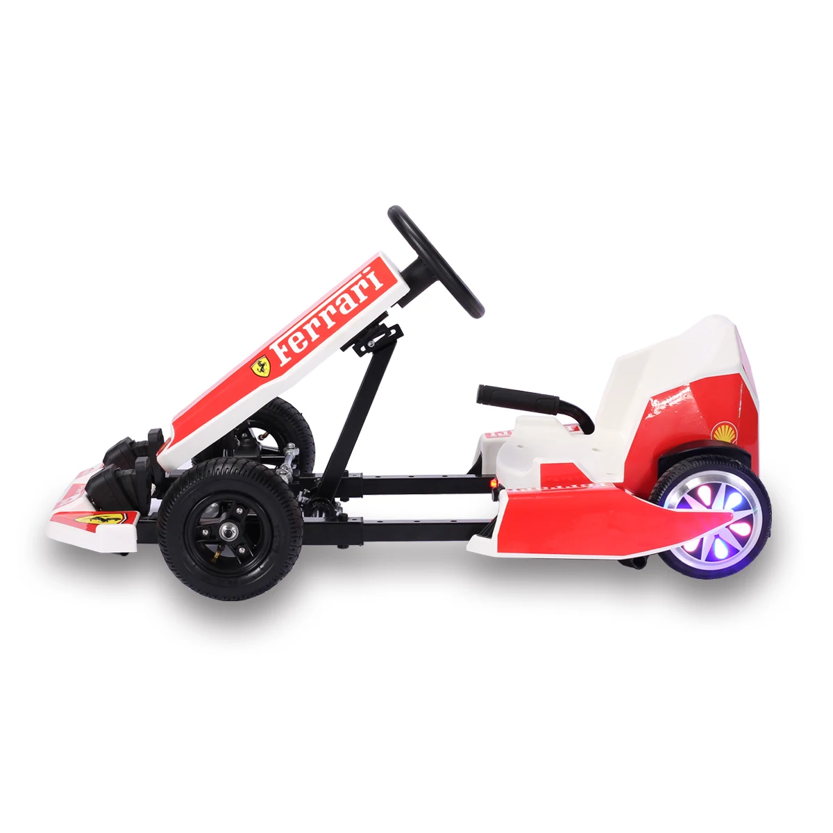 

Children electric Pedal Go Kart Kids Ride on Toy Car 4 Wheel Racer Toy Clutch