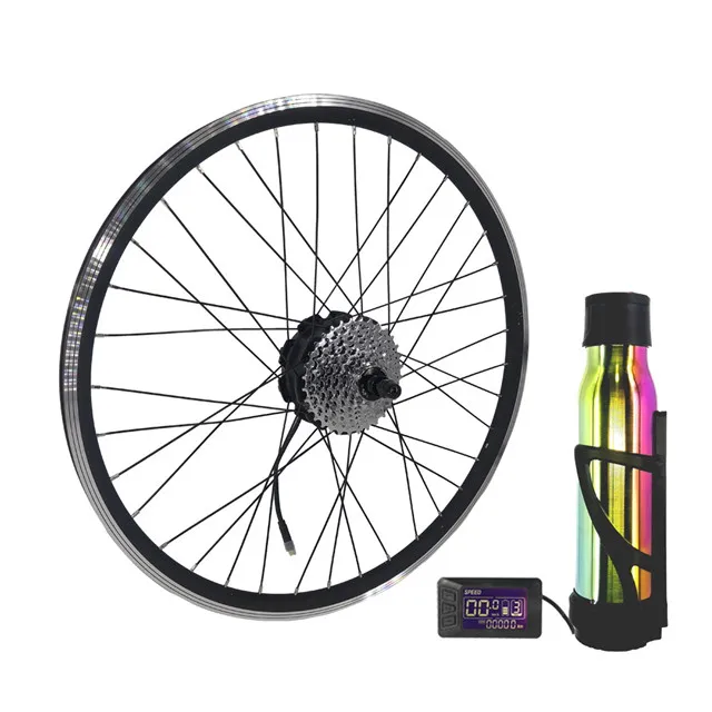 

26" 36V 250W Electric Bicycle Rear Wheel E-Bike Conversion Kit Speed Throttle Controller for 1.95"-2.5" Tire
