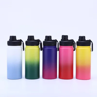 

18oz/24oz/32oz/40oz Double wall stainless steel water bottle hydraulic bottle jack bottle drink, Customized color