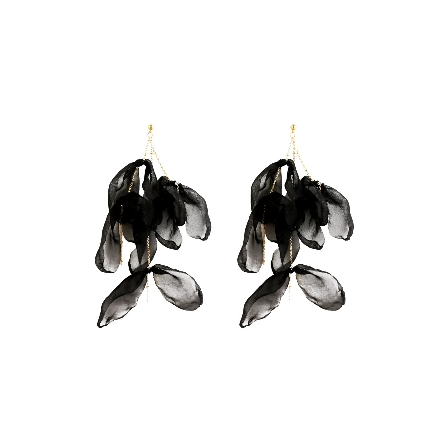 

Jewelry Accessories Fashion Big Statement Flower Dangle Long Drop Earrings For Women
