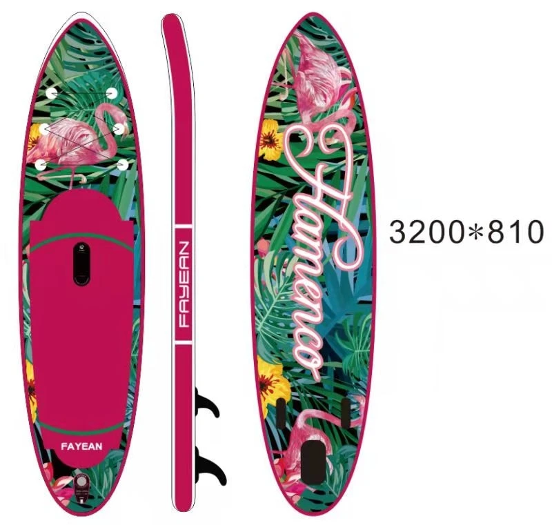 

2021 paddle stand up paddle board sup with Accessories PVC + EVA surfboard, Customized color