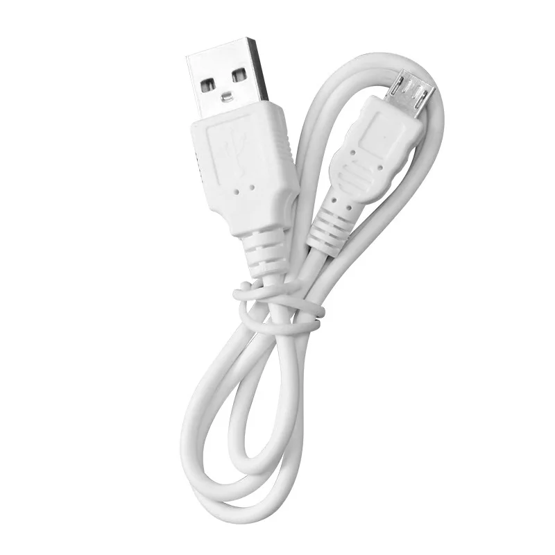 

Mobile power supply special 30cm micro 5p Data cord Blue tooth V8 charging cable