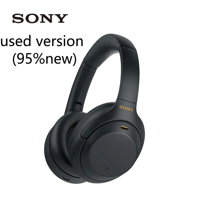 

For 95%new Sony WH-1000XM4 Active Noise Cancelling WirelessHeadset Subwoofer for Android Huawei Apple Upgrade