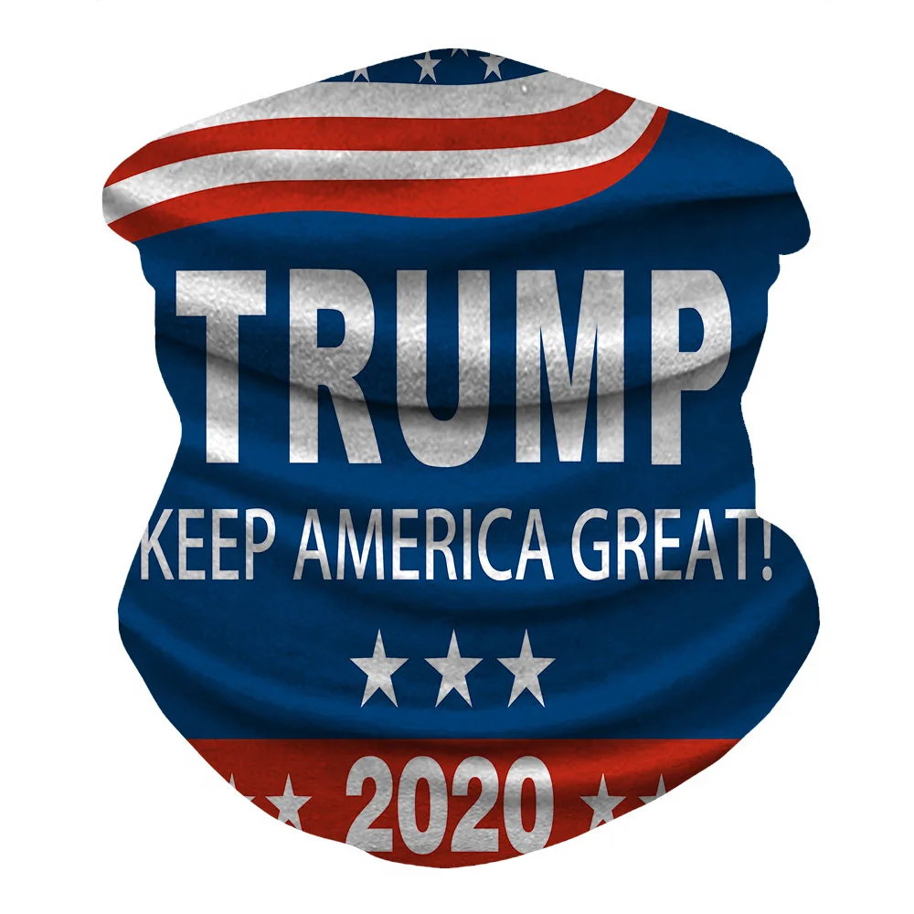 
2020 USA Flag Cooling Neck Gaiter Outdoor Scarf Bandana Face Shiled Joe Biden Stuff Trump Face  (1600055908380)