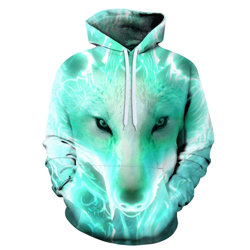 

3d printed sublimation polyester hoodie sweater