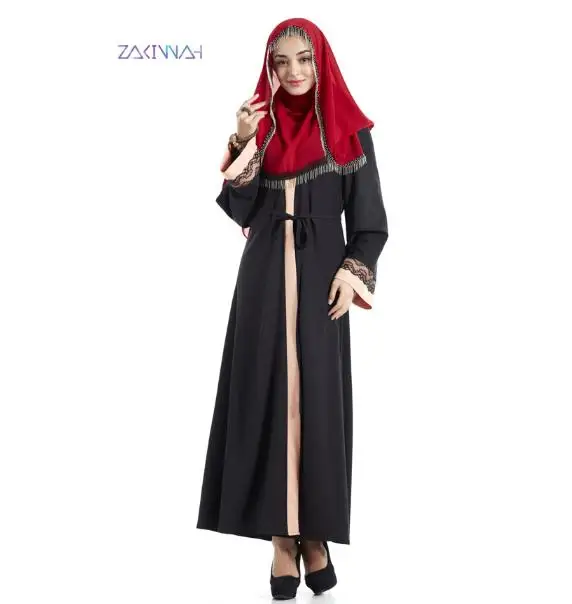 

New arrival ladys cloth dress muslim dress abaya female dresses for customize color unique design, Black or customized
