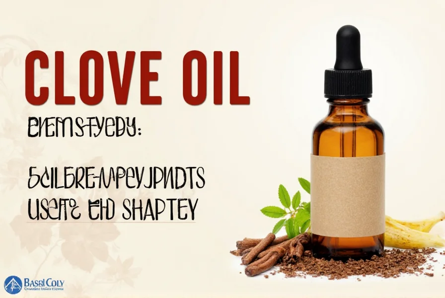 Proper dilution of clove oil with carrier oil
