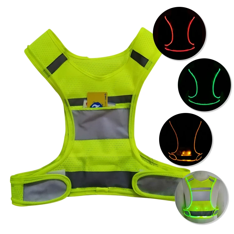 High Quality Reflective Led Light Waterproof Run Cycling Jogging Strip