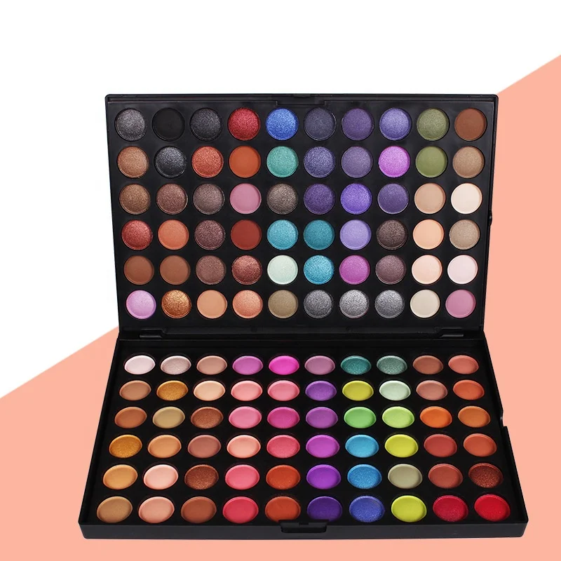 

Hot Sale 120 Color Eyeshadow Palette Red Eyeshadows Highly Pigment Private Label Pallet