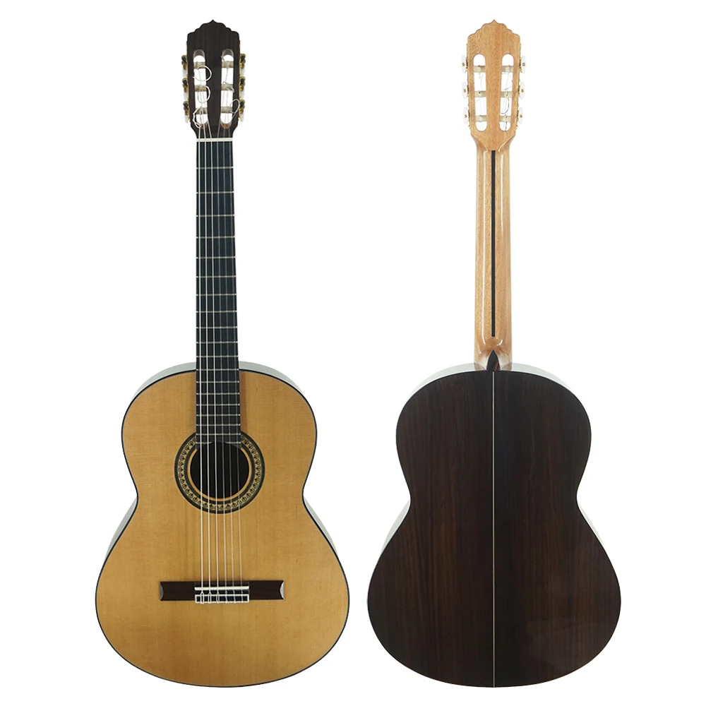 

Wholesale factory price High quality handmade classical guitar China