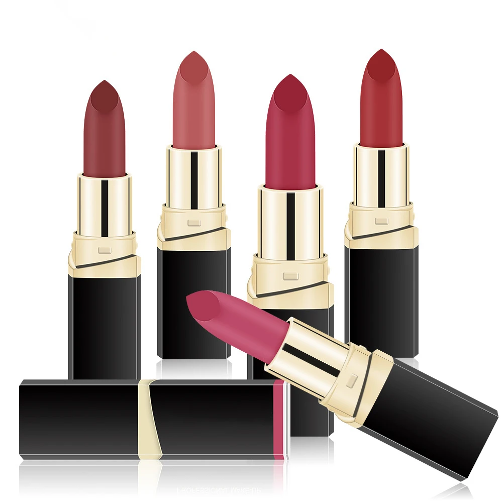 

High Quality Eco-friendly 42 Colors Makeup Cosmetics Supplier Organic Matte Shimmer Lipstick