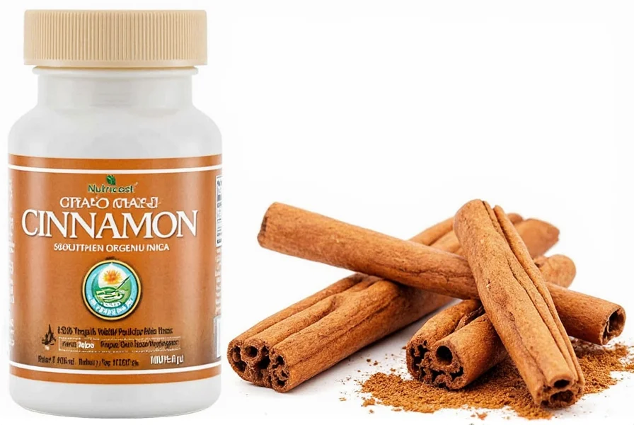 Nutricost Organic Cinnamon used in healthy recipe preparation