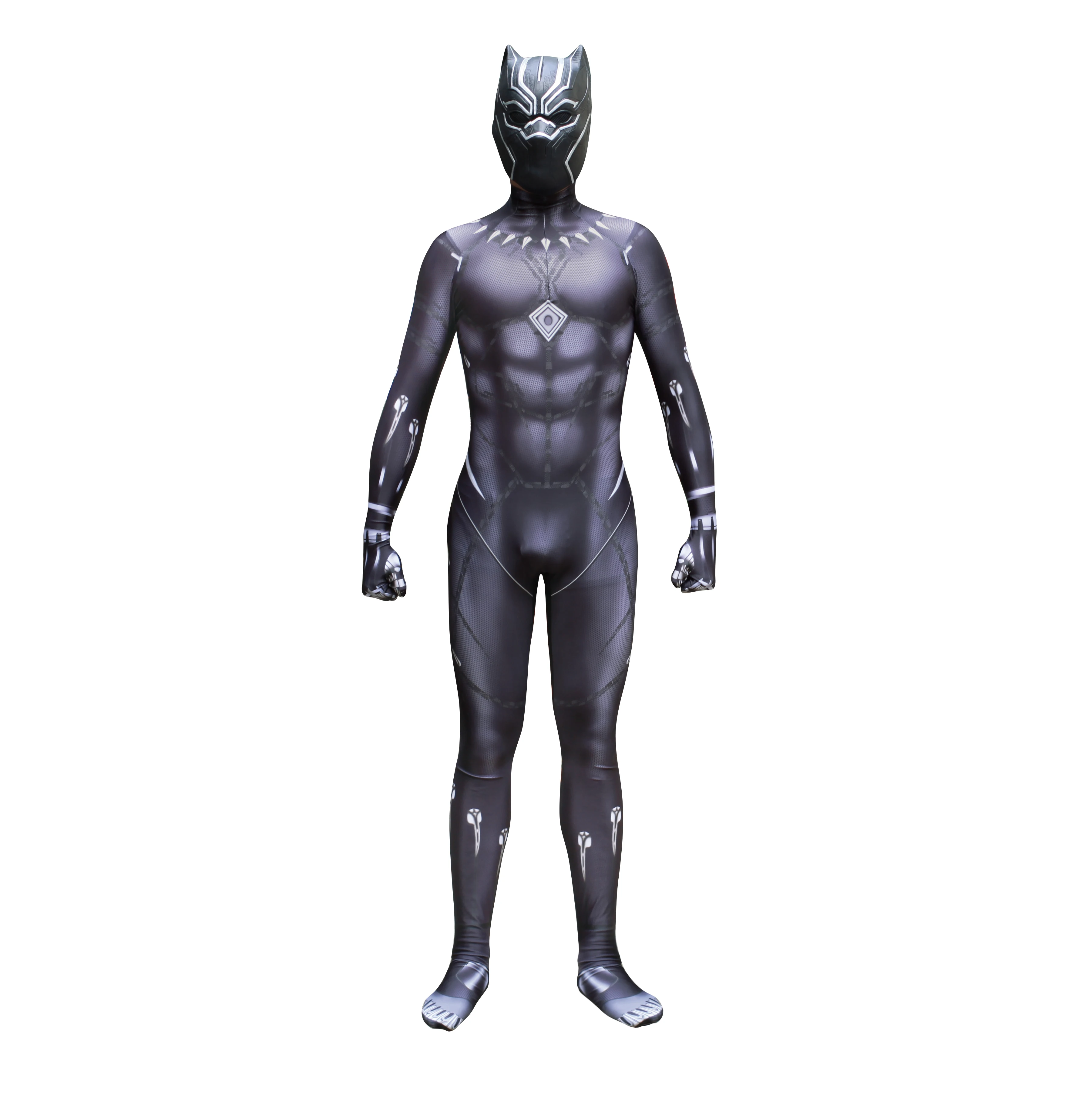 

halloween super hero American movie comics Black Panther Cosplay Costumes