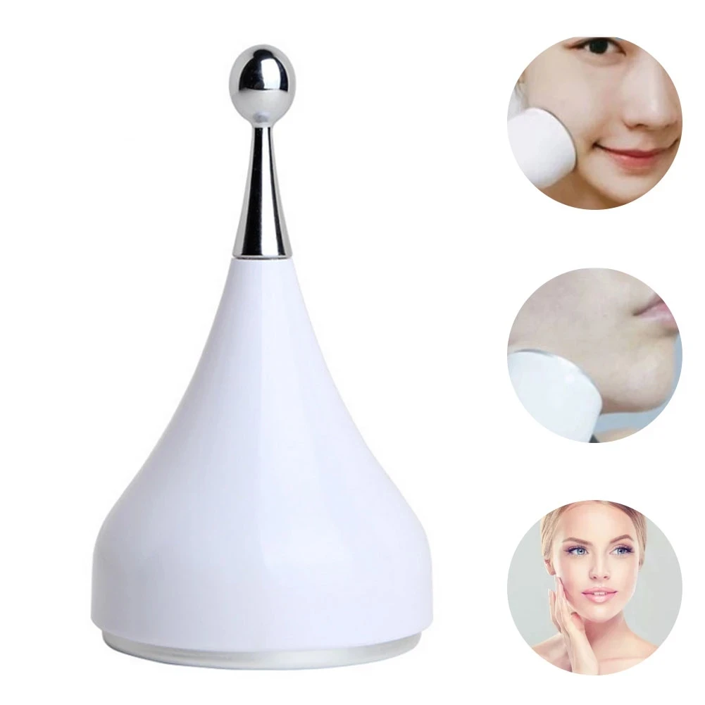 

Beauty Skin Care Facial Massager Ice Cooler Derma Rolling System Skin Cooling Ice Roller For Face Skin Massager Cooler Beauty, White