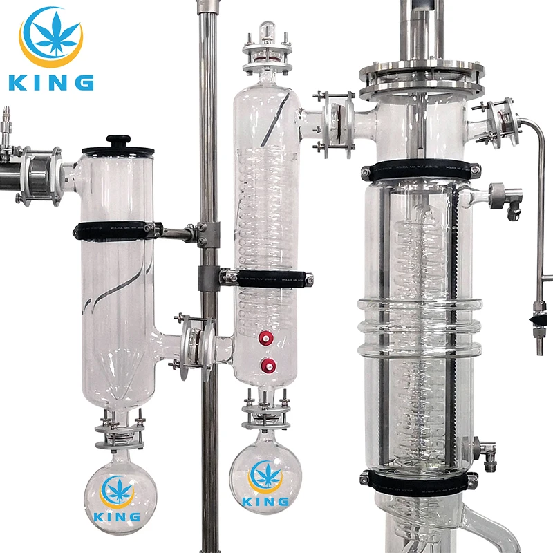 Molecular Distillation Industrial Spinning Band Distillation Gmd150 Distillation Machine For