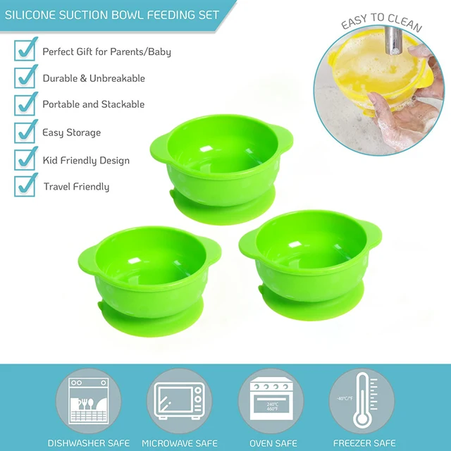 Renjia Wholesale High Quality Toddler Spillproof Snack Bowl Set With