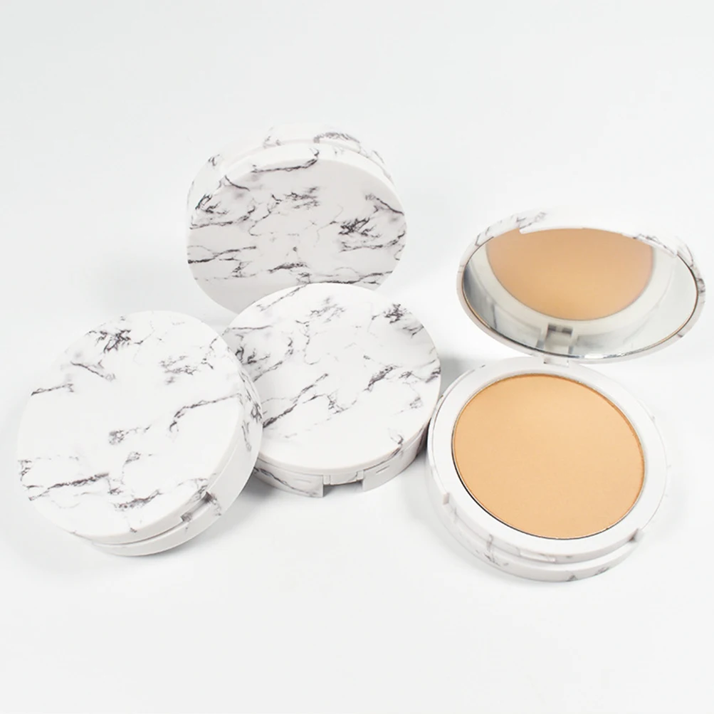 

8 Colors Marble Pressed Powder Private Label Cosmetics Bronzer Powder Contour Palette Face Makeup Concealer BRIGHTEN No Logo