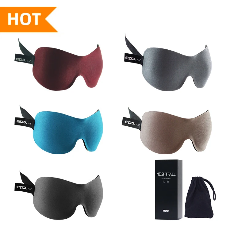 Wholesale High Quality Travel Private Label Custom 3D Sleep Eye Mask