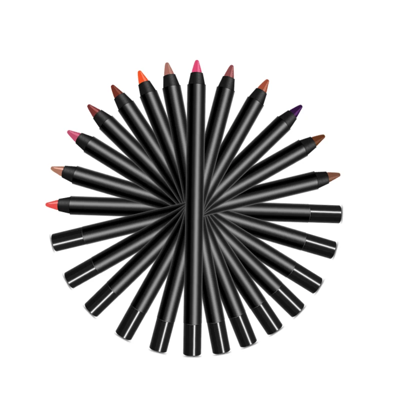 

waterproof long lasting cream lipliner private label make your brand 13 colors lipliner