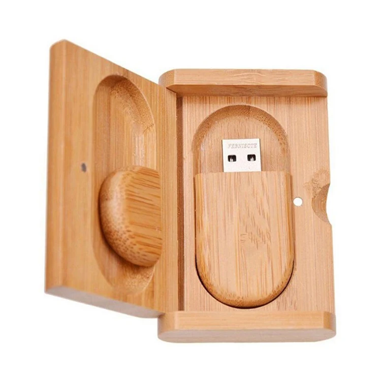 

Natural Wooden USB flash drive with box 3.0 flash 1GB-64GB customized logo original gift for souvenir, Wood color