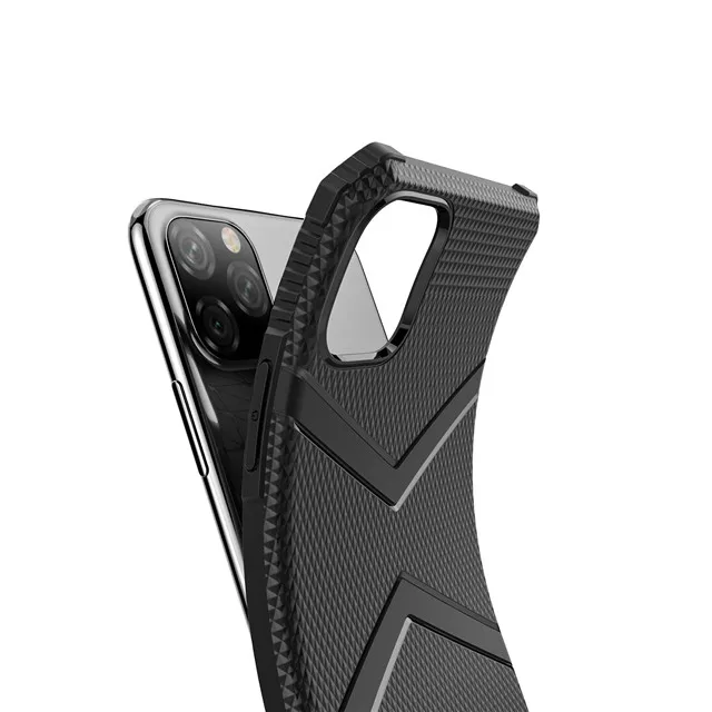 

For iPhone 12 Pro Max Case Shockproof Armor Soft Cover iPhone 12 Pro Phone Case For iPhone 12 Mini Back Cover, Black