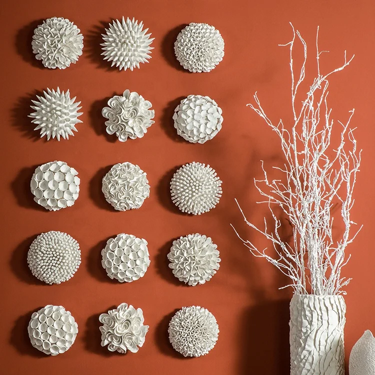 

Round Simple Nordic Vintage Space Art Wall Decoration Crafts Wall Hanging Handicrafts Wall Art Home Decor, Customized color