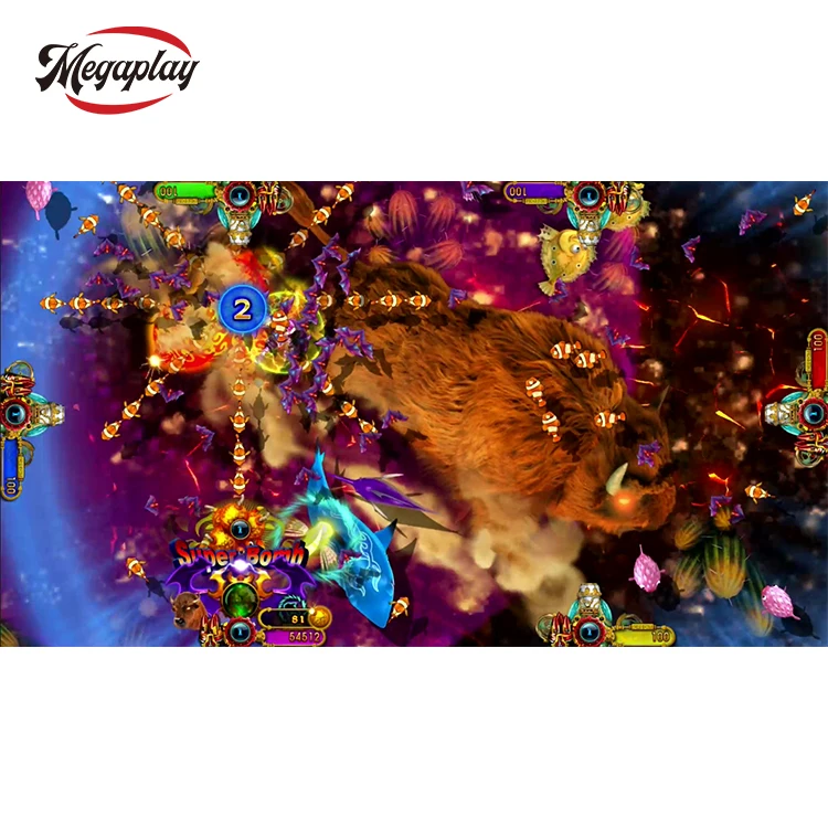 

Megaplay High Profit With Luxury Screen Zombie Awaken Fish Hunter Machine Game Kits Board