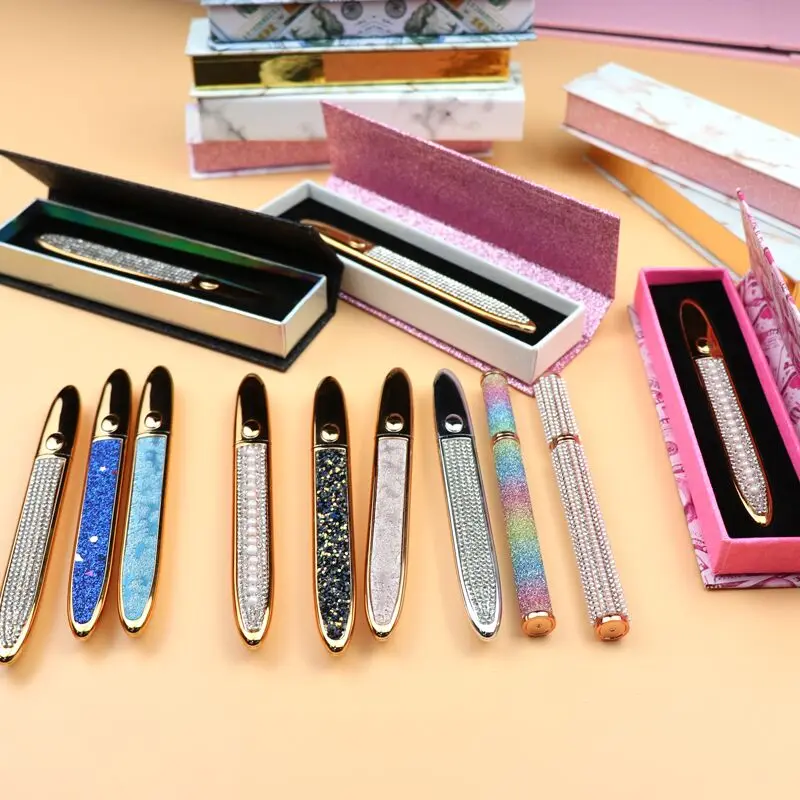 

New arrival black brown clear color wear lashglue pen waterproof eyelash adhesive glue pen, Black /clear color/ or custom