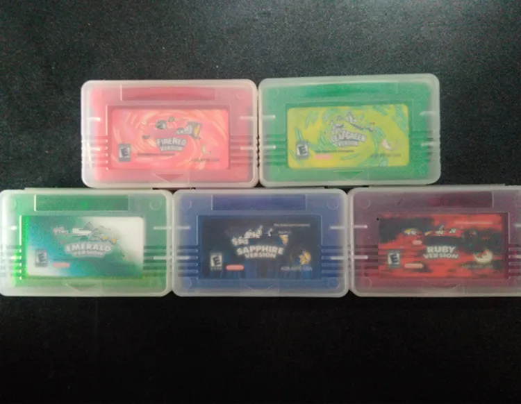 

Best quality poke mon games for GBA Game Card for GBA SP video card