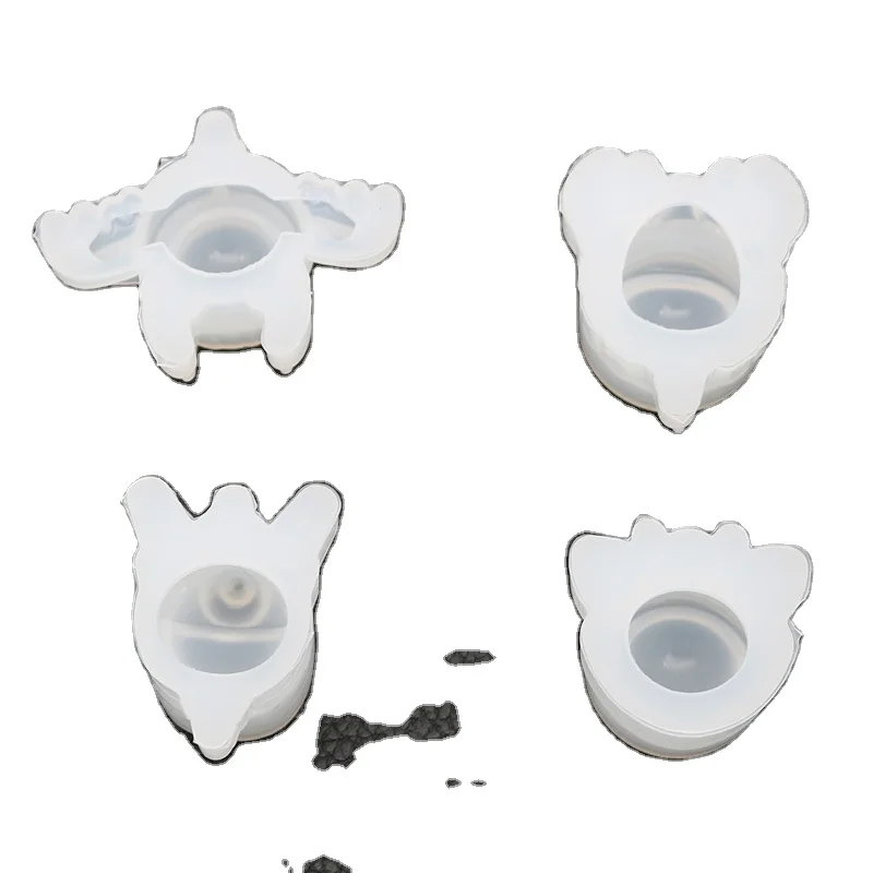 

Diy Crystal Dripping Gel Devil Silicone Mold, Customized colors