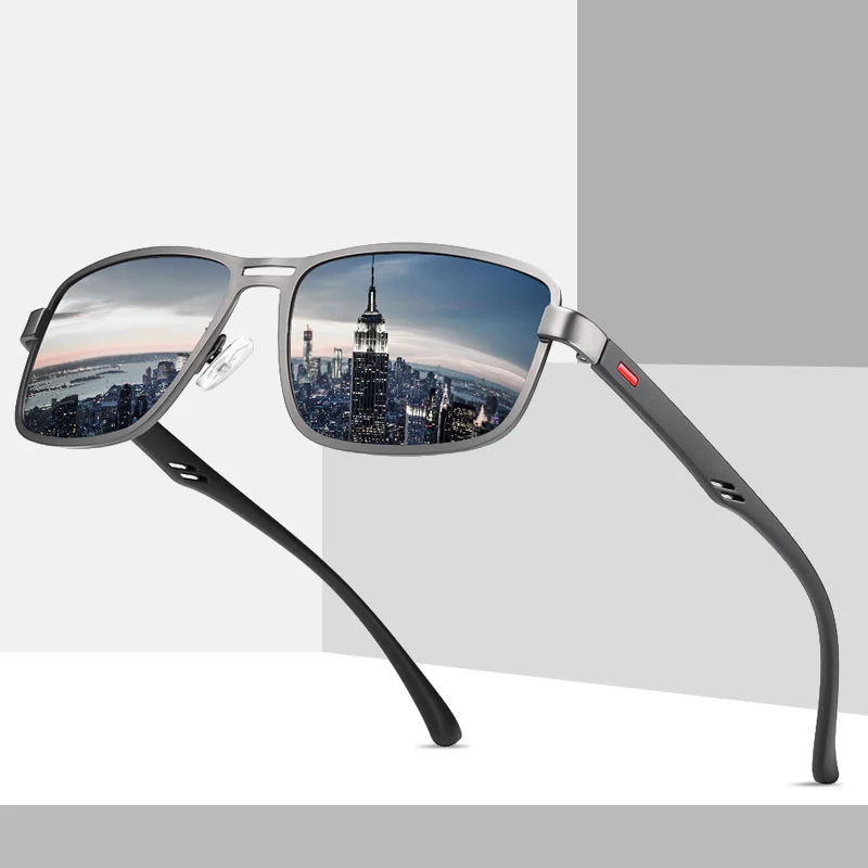

Hot sale cheap Metal Sun Glasses Custom polarized alloy oversized metal Sunshades eyewear sunglasses, Picture shows