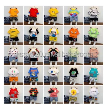 

Best Selling Quality 100% Cotton Boutique Children's Clothing Sets Boys