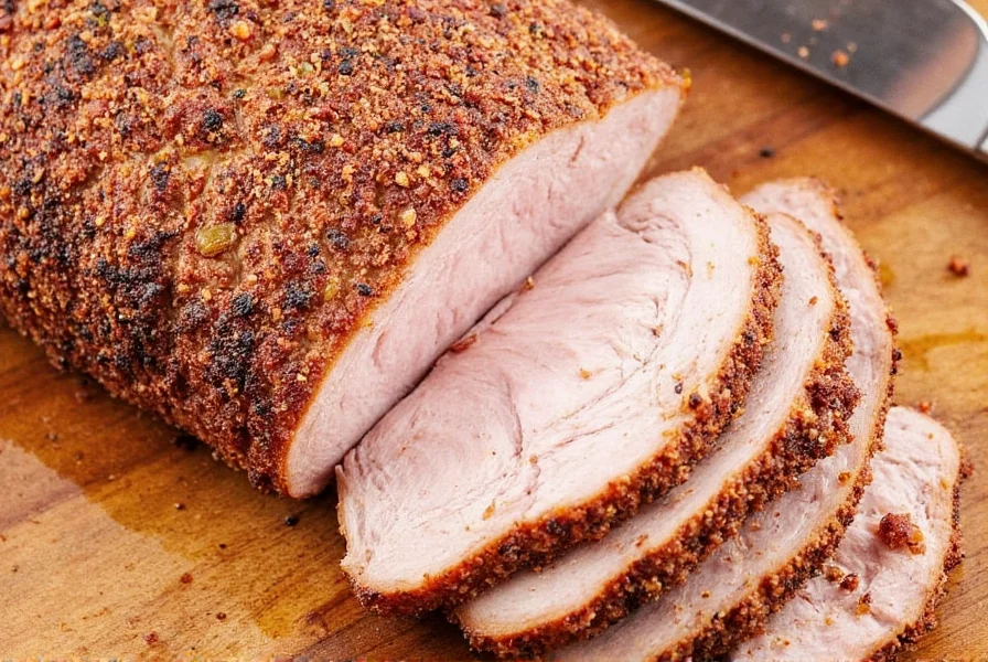 Pork with rub