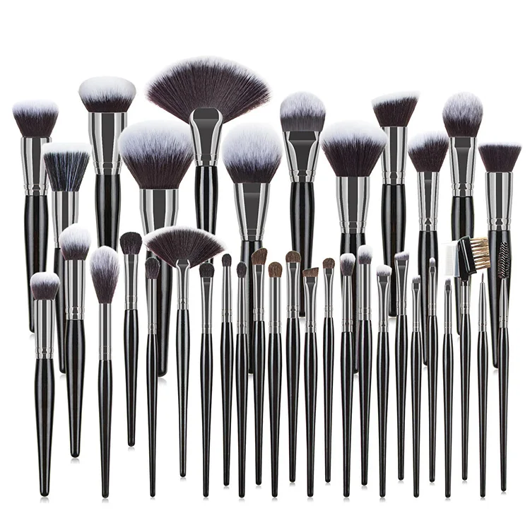 

Low Moq Custom Logo Powder Foundation Cosmetic Tool Set Makeup Supplier 36pcs Brush Sets Vegan Cruelty Free Makeup Brush Kits