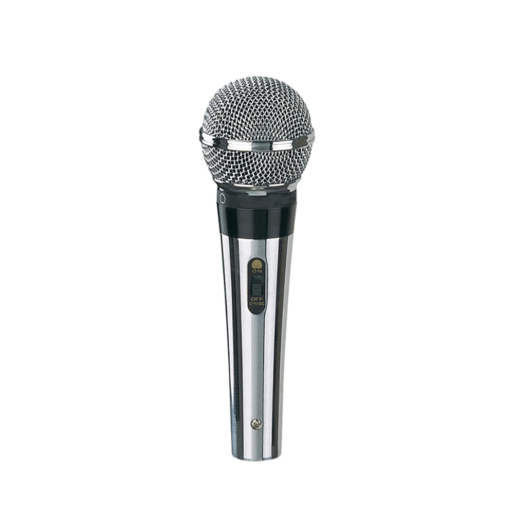 

Professional wired dynamic microphone for stage performance family KTV, Silver