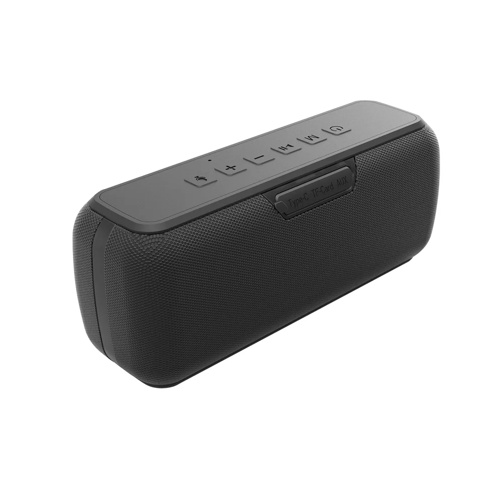 

60W Waterproof TWS wireless portable outdoor Bluetooth speaker, Black blue red