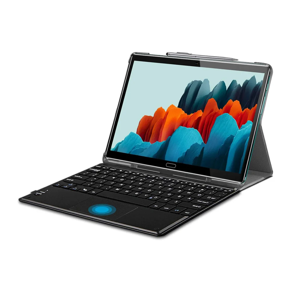 

Tablet 10.8 Inch Android 10.0, 4GB+128GB/ 512GB Extend 10-core 2.3Ghz Processor Tablets,2K FHD +Tablet with Keyboard Case