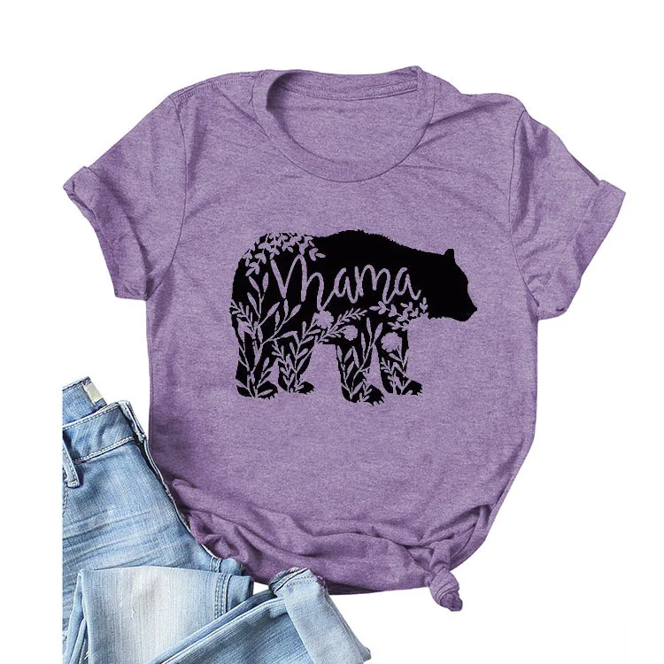 

2020 Hot Selling MAMA Printed Women T Shirt