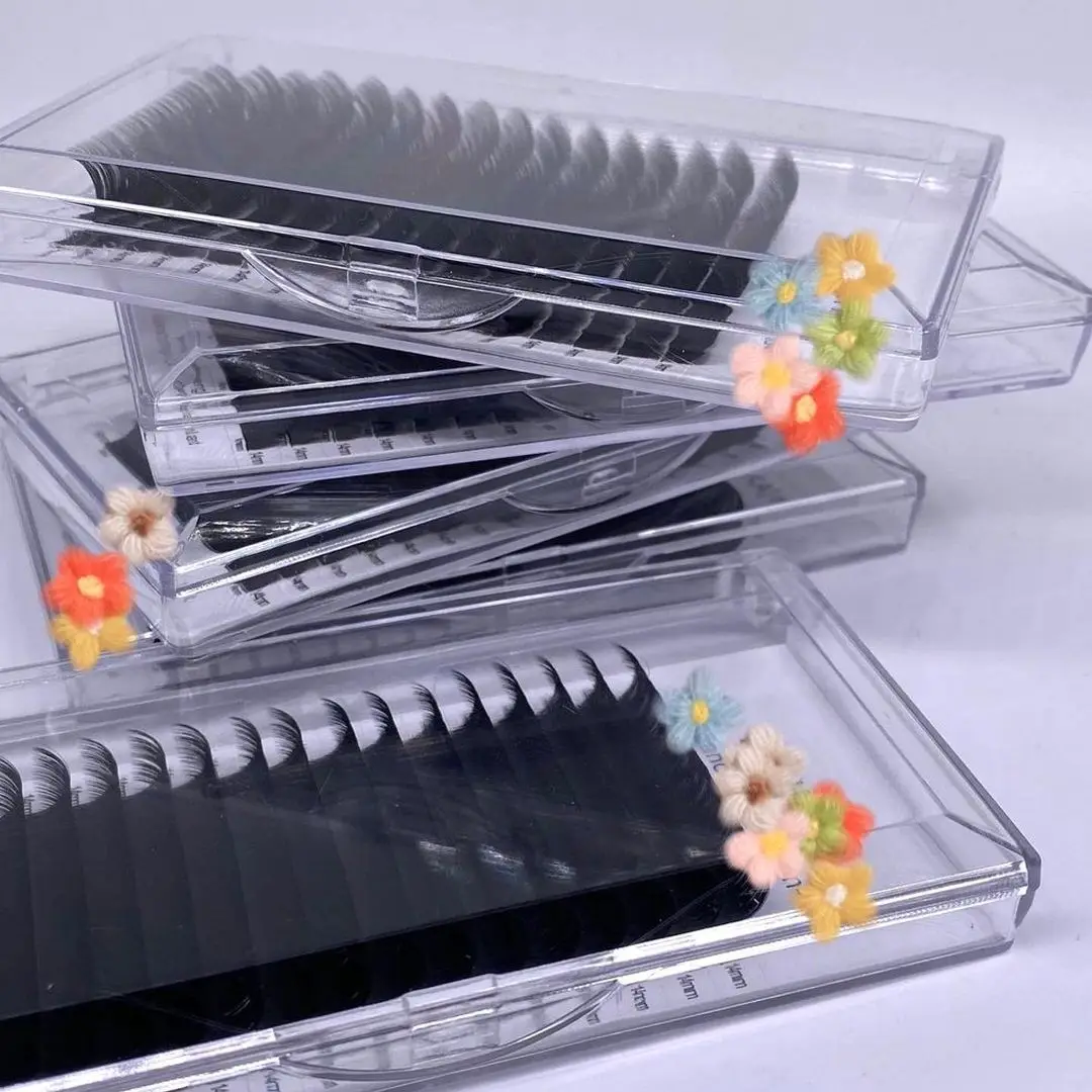 

individual eyelash extensions 0.03 0.05 0.07 mm lash supplies single lashes, Black