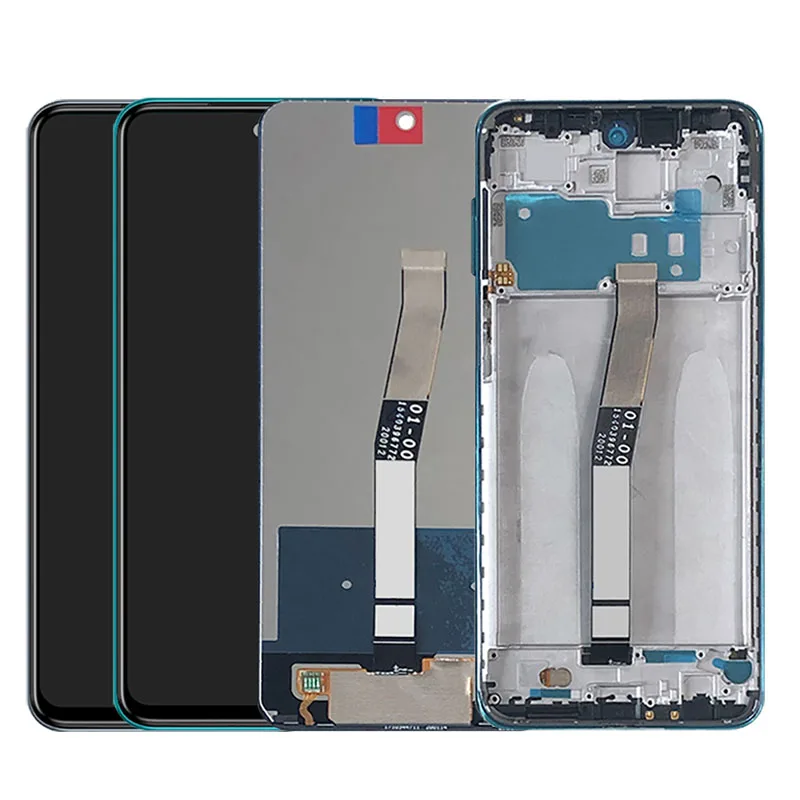 

6.67" For Xiaomi Redmi Note 9 Pro Max LCD Display Touch Screen Digitizer Assembly Replacement Wholesale spare parts, Black