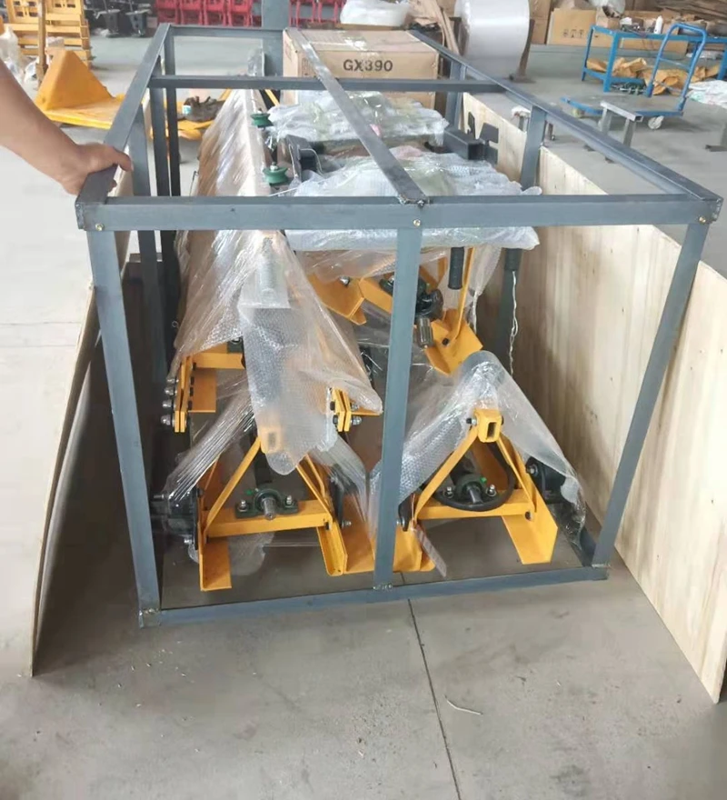 组装平机月米混凝土振动桁架熨平板出售