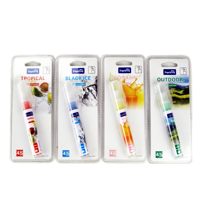 8ml Fresh Air Perfume Pen Mini Custom Logo Car Air Freshener Spray