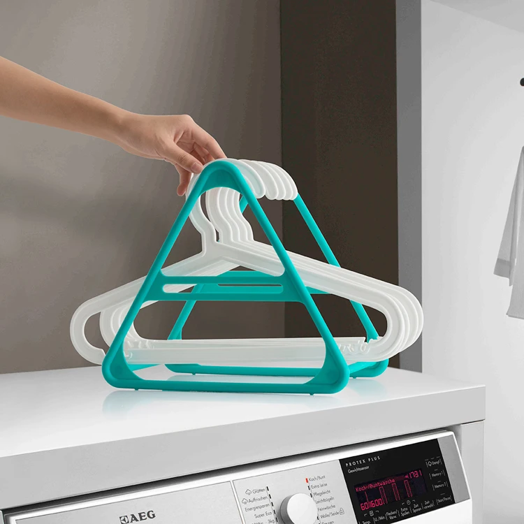 

Pinmoo Design Smart Design Clothes Hanger Stacker Holder Storage Organizer Rack