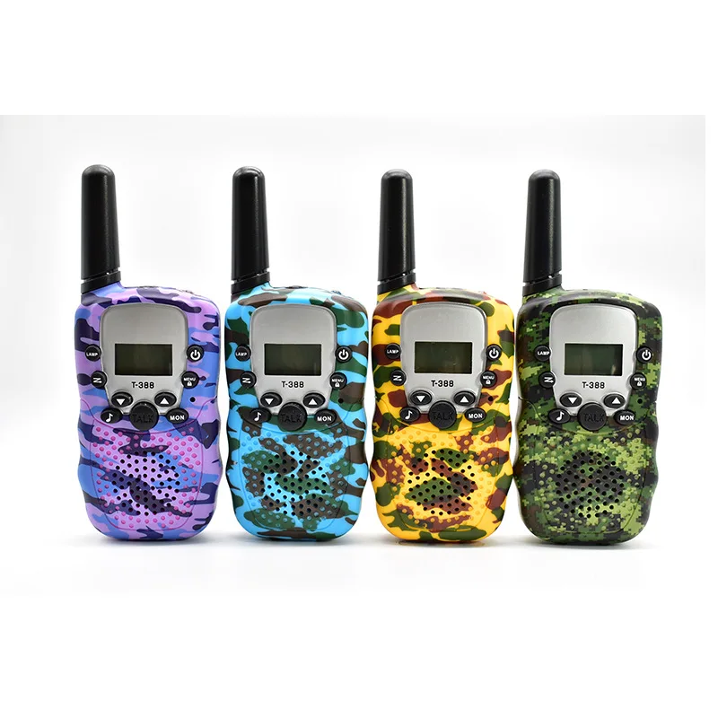 

Walkie Talkie Children Kids Radio Distance 2-3km 1 Pair Camouflage Walkie Talkies Birthday Gift