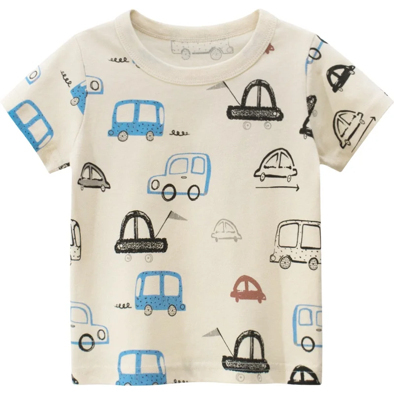 

Children's clothing boys summer Korean children's short-sleeved cotton T-shirt