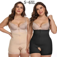 

Waist Trainer Fajas Colombiana Shapewear Women Slimming Underwear Crotch Zipper Body Shapers Tummy Control Body Shaper Women